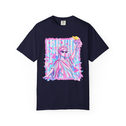 Lady Liberty Pop Art T-Shirt