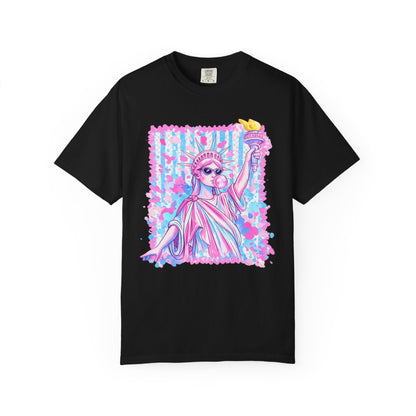 Lady Liberty Pop Art T-Shirt