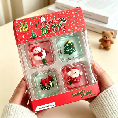 Mini Squishy Cube Fidget Toy Set