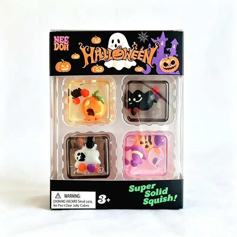Mini Squishy Cube Fidget Toy Set