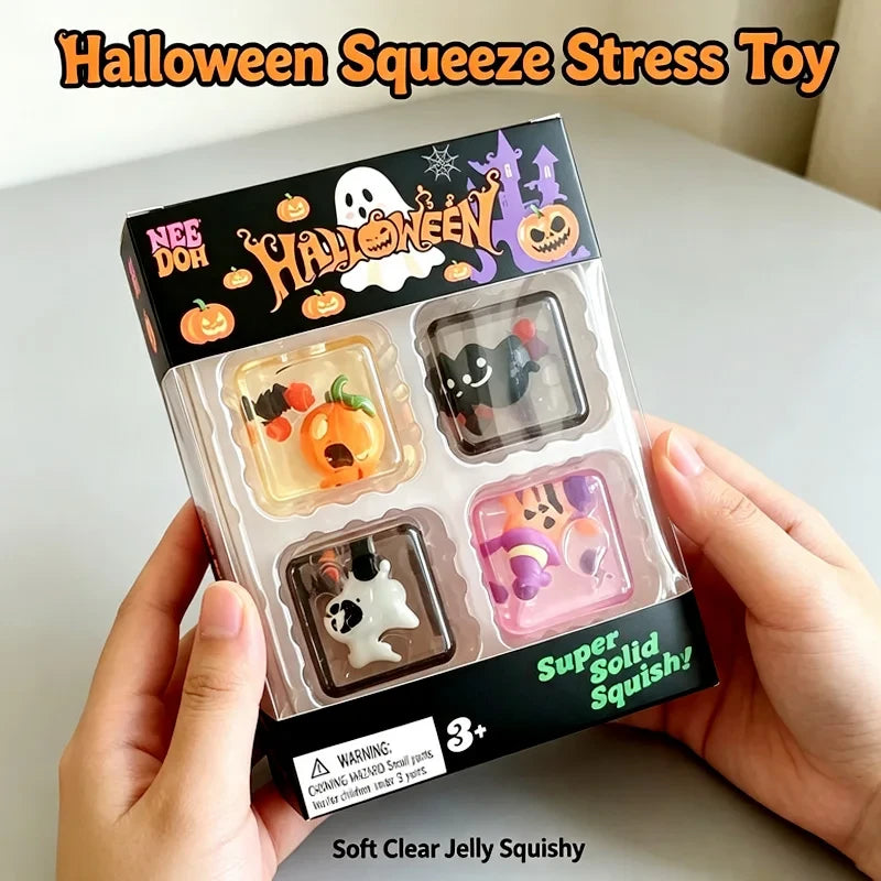 Mini Squishy Cube Fidget Toy Set