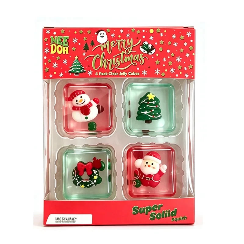 Mini Squishy Cube Fidget Toy Set
