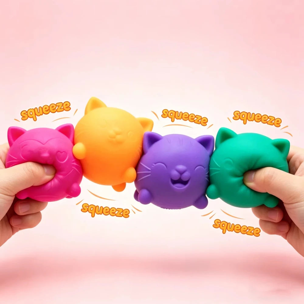Cool Cats Squishy Sensory Fidget Toy