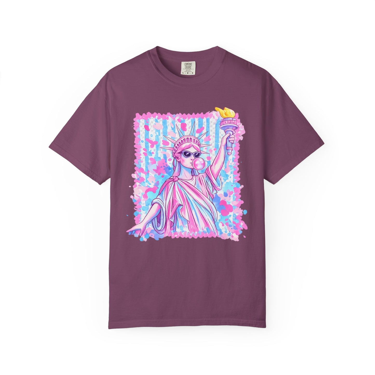 Lady Liberty Pop Art T-Shirt