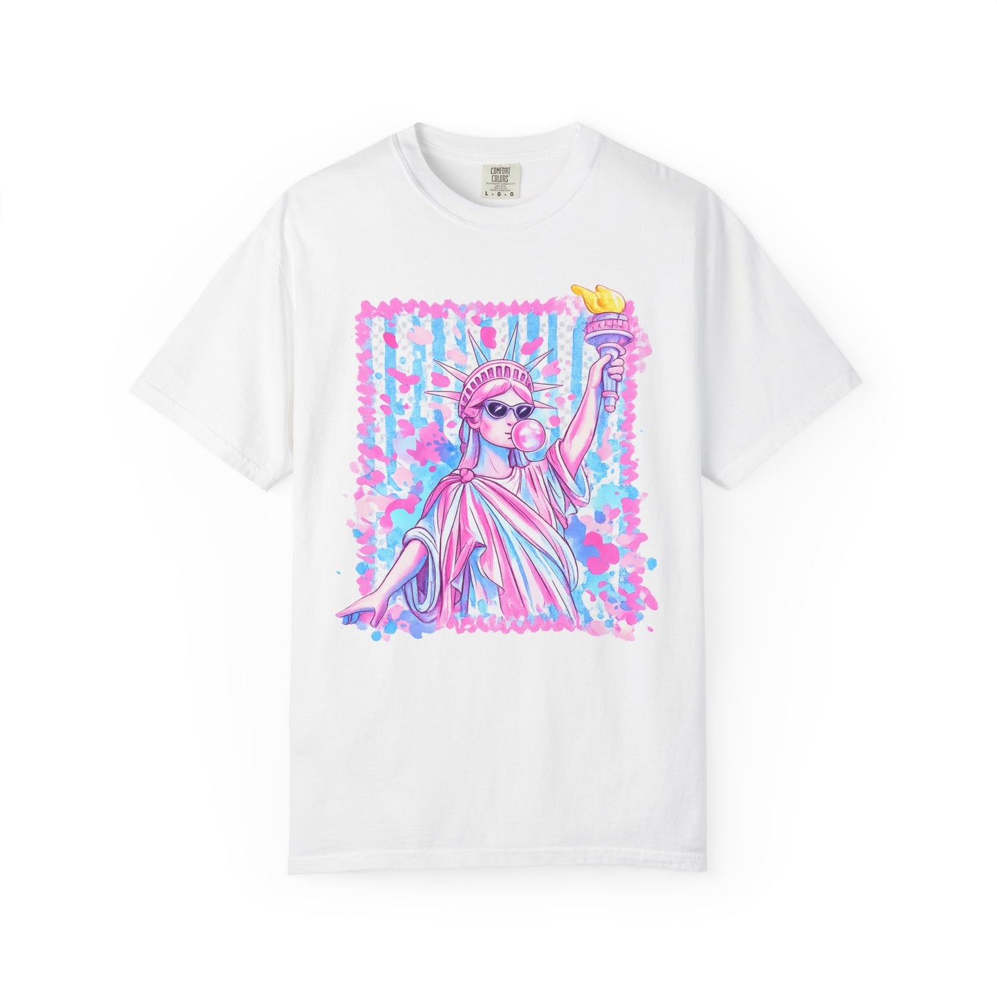 Lady Liberty Pop Art T-Shirt