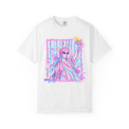 Lady Liberty Pop Art T-Shirt