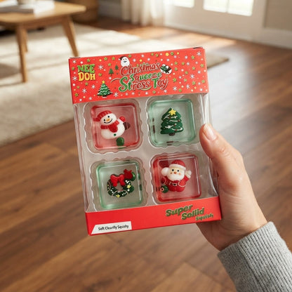 Mini Squishy Cube Fidget Toy Set